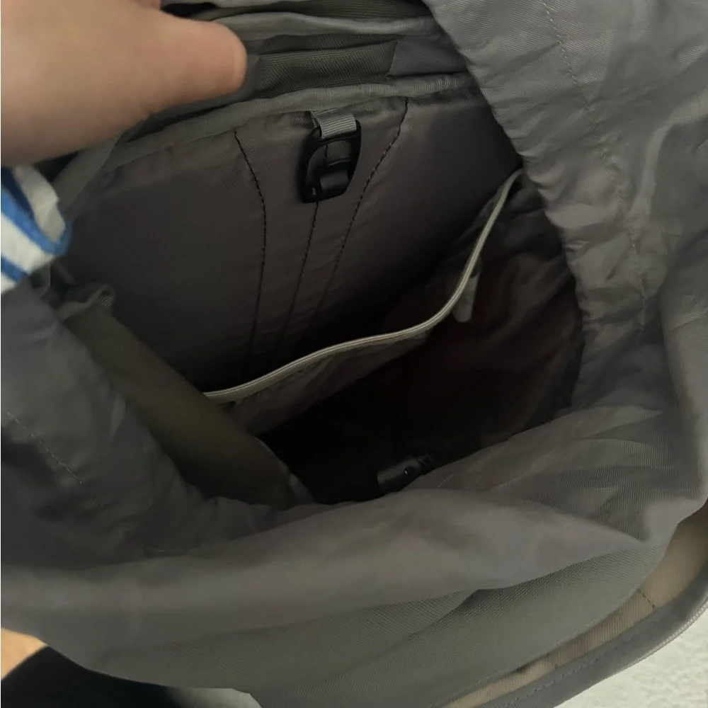 JanSport Katahdin 40L Backpack in Gray and Blue